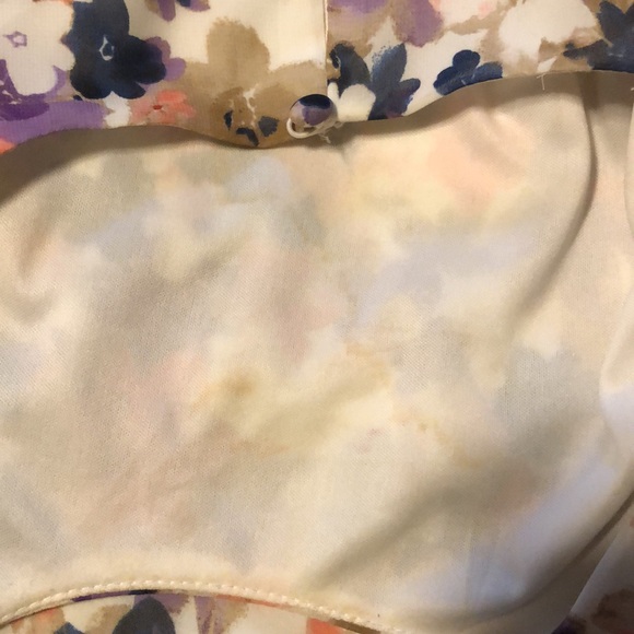 Co-ord skirt set with embroidered borders floral 6 - Picture 14 of 15